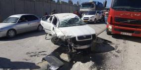 6 اصابات في حادث سير بغزة