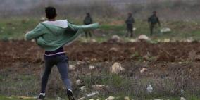 4 اصابات بينها واحدة بالرصاص الحي بمواجهات شرق نابلس 