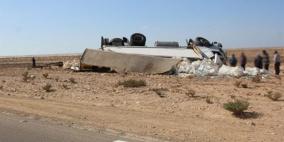 قتلى في حادث اصطدام شاحنة تقل مهاجرين في ليبيا