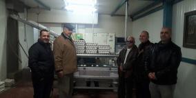 "المستهلك"تزور عدد من مزارع البيض في محافظة رام الله والبيرة