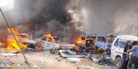 مقتل 5 أشخاص بانفجار سيارة شمال سوريا