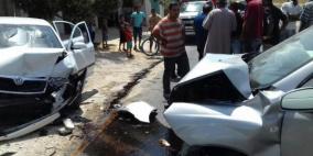 اصابة 5 مواطنين بحادث سير في الخليل