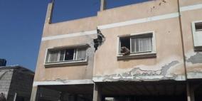 سقوط قذيفة مصرية على منزل في رفح 