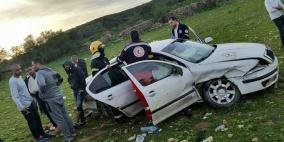مصرع مواطن واصابة 12 آخرين بحادثي سير في بيت لحم وقلقيلية