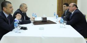 غزة: الوفد الأمني المصري يلتقي رئيس سلطة النقد