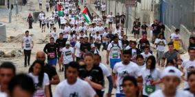 سبعة الاف متاسبق من 72 دولة في ماراثون فلسطين الدولي السادس 