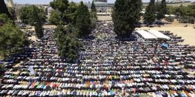 60 ألفا صلوا الجمعة في المسجد الأقصى