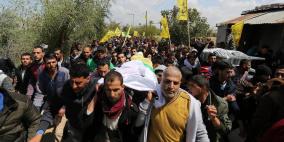 غزة تشيع جثمان الشهيد سمور في خانيونس