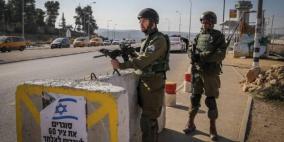 الاحتلال يغلق طريق نابلس- قلقيلية لتأمين مسيرة للمستوطنين