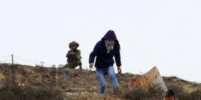 إصابة فتى برصاص الاحتلال غرب نابلس