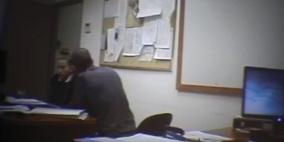 فيديو يظهر لقطات من التحقيق مع عهد التميمي 