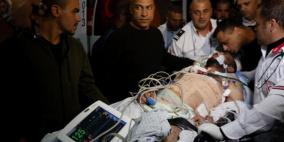نقل الصحفي المصاب أبو حسين إلى مستشفى اسرائيلي
