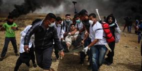 4 شهداء  و 729 اصابة على حدود غزة