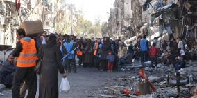"الأونروا" تعرب عن قلقها إزاء مصير آلاف المدنيين في مخيم اليرموك