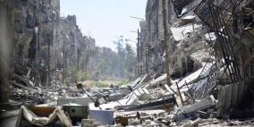 استشهاد 4 لاجئين بقصف على مخيم اليرموك 