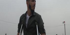 (بالفيديو) محمد حامد.. جريح لا يترك الميدان