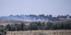 طائرة ورقية تشعل النيران بحقول مستوطنات "غلاف غزة"