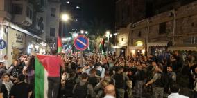 فيديو.. إصابات واعتقالات خلال قمع الاحتلال مسيرة حيفا