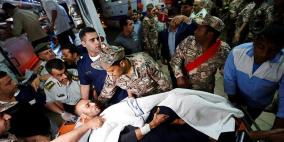 صور.. دفعة ثانية من جرحى غزة تتلقى العلاج بالأردن