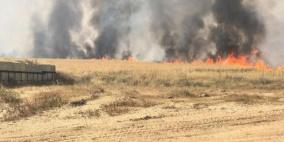حريقان بمستوطنات غلاف غزة بفعل طائرات ورقية