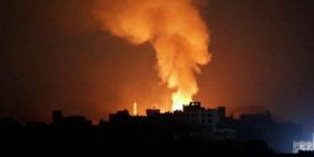 القصف الاسرائيلي يتواصل على غزة والمقاومة ترد برشقات من الصواريخ