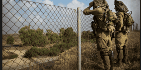 ضباط أمريكيون يزورون الحدود مع قطاع غزة