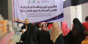 الإسلامي الفلسطيني يتبرع بطرود غذائية في قطاع غزة