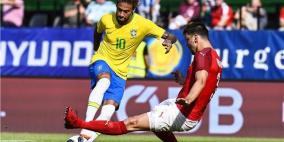 فيديو- البرازيل تستعرض على النمسا استعدادا للمونديال