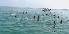 غرق 4 أطفال في بحر خانيونس