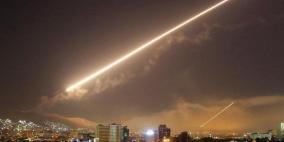 طائرات اسرائيلية تقصف محيط مطار دمشق 