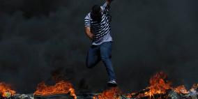 مواجهات عند المدخل الشمالي لمدينة البيرة