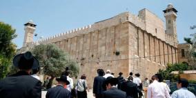 الاحتلال يبدأ بتنفيذ مخطط استيطاني في الحرم الإبراهيمي