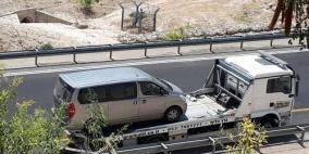 الاحتلال يستولي على 4 مركبات إحداها لوكالة "وفا" في الخان الأحمر