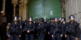 حُرّاس الأقصى يوقفون أعمال تخريب لقوات الاحتلال في المسجد 