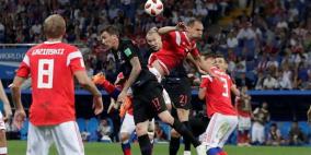 ركلات الترجيح تؤهل كرواتيا إلى المربع الذهبي على حساب روسيا 