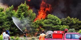 ارتفاع حصيلة ضحايا الحرائق في اليونان