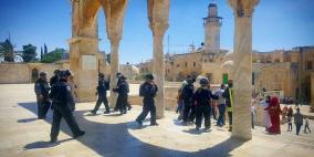 فيديو- الاحتلال يعيد فتح أبواب المسجد الأقصى