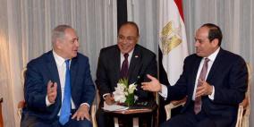 نتنياهو التقى السيسي سرا لترتيب هدنة مع حماس