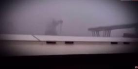 فيديو يرصد لحظة وقوع كارثة جسر جنوى في ايطاليا 
