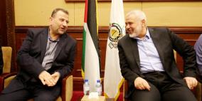 حماس تُعيد انتخاب هنية رئيسا للحركة والعاروري نائبا