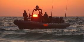 زوارق الاحتلال تهاجم مراكب الصيادين شمال قطاع غزة 
