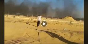 فيديو يوثق الجريمة بوضوح: لحظة قنص الاحتلال الطفل ابو طيور 