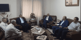 الوزير سميح طبيلة يجتمع مع رئيس وأعضاء بلدية أبو ديس