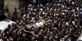 جماهير غزة تودع 4 شهداء 