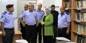 د.غنام ووكيل نيابة رام الله ومدير الشرطة يتفقدون مركز تأهيل وإصلاح رام الله