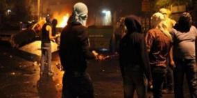 اصابة 24 مواطنا في مواجهات  مع الاحتلال بنابلس
