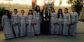 الملكة عبير حامد ضمن أفضل عشر صور لإبداع المرأة الفلسطينية
