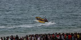 اصابات بقمع الإحتلال للمسير البحري الـ12 في غزة 