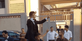 شاب من جباليا يدعو كباتن "كريم" لمشاركته فرحته في حفل زفافه