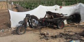 الاحتلال يقصف دراجة نارية شرق رفح